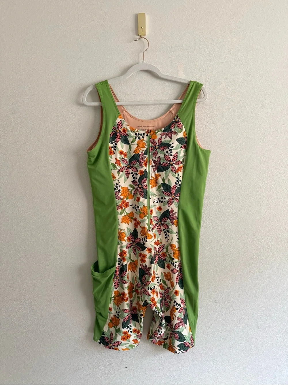 Coolibar Palm Plaza Knee Swimsuit Shorts UPF 50+‎ Sun Protection Modest Sz XL